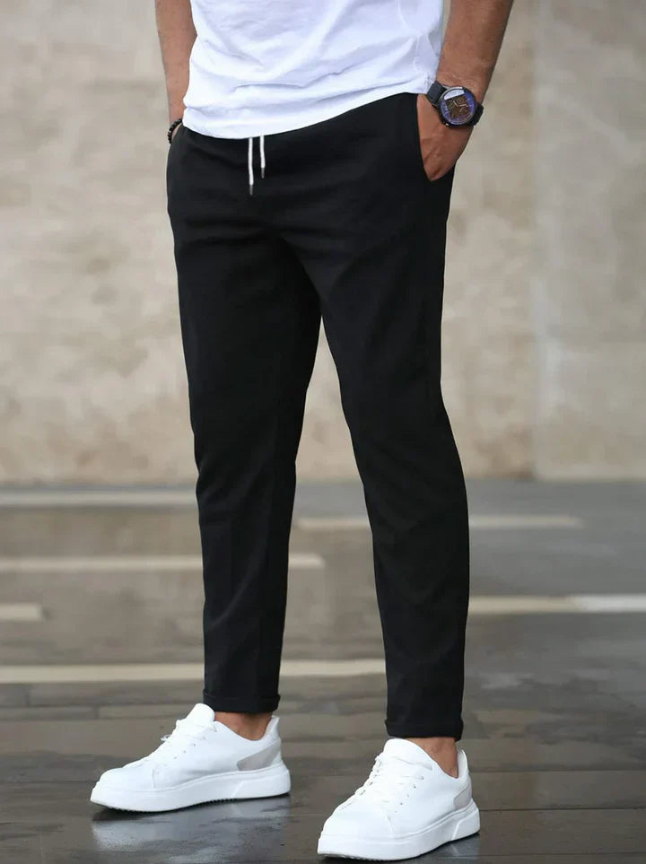 Pantalones Stretch Premium Renato — Ajuste Slim de Algodón