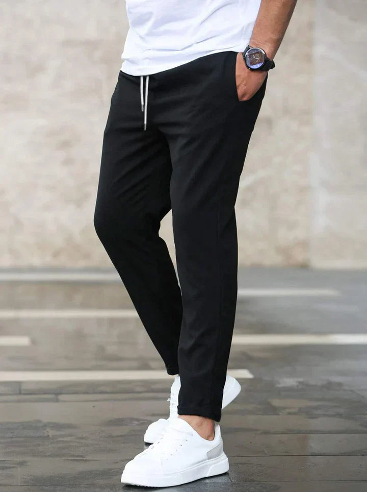 Pantalones Stretch Premium Renato — Ajuste Slim de Algodón