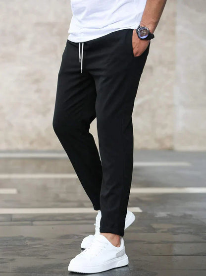Pantalones Stretch Premium Renato — Ajuste Slim de Algodón