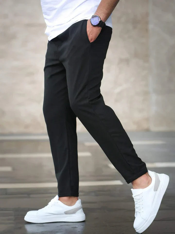 Pantalones Stretch Premium Renato — Ajuste Slim de Algodón