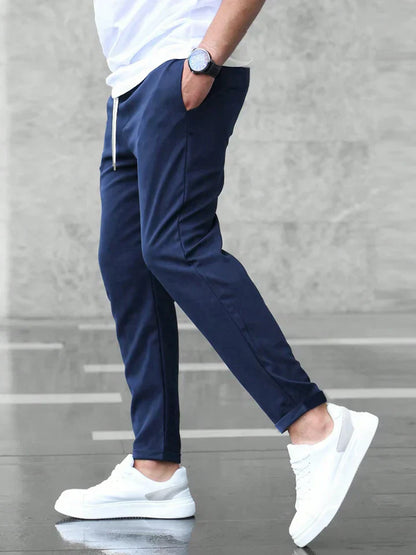 Pantalones Stretch Premium Renato — Ajuste Slim de Algodón