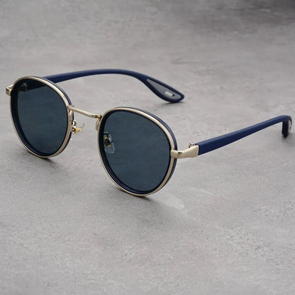 Carson Rift — Gafas de sol redondas vintage