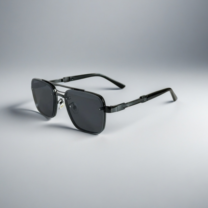 Gafas Aviador Skyline Verge — Montura Cuadrada en Tono