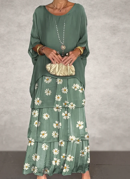 Lara — Vestido Maxi Fluido Elegante