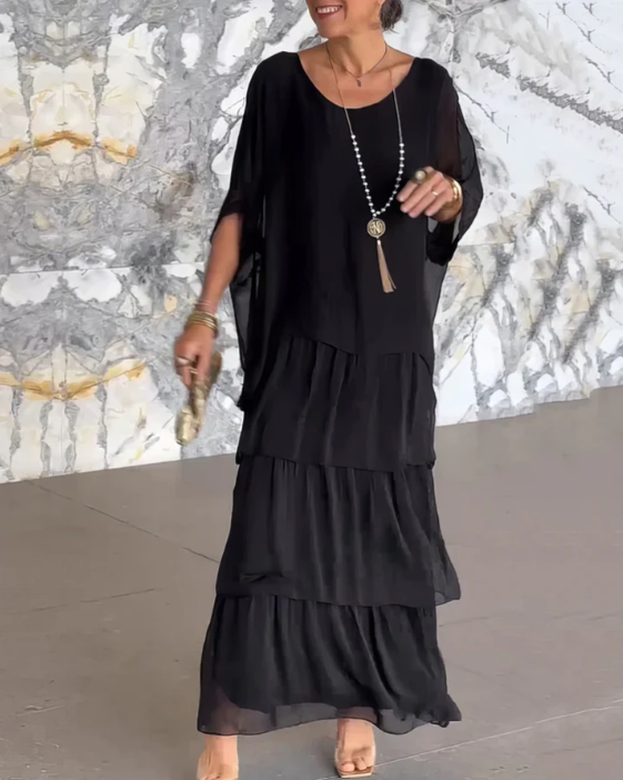 Lara — Vestido Maxi Fluido Elegante