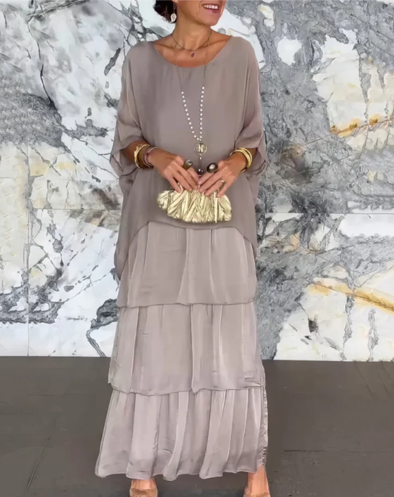 Lara — Vestido Maxi Fluido Elegante