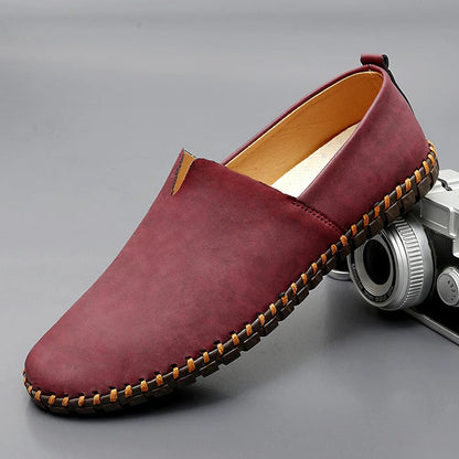 Mocasines de Cuero Santorini - Elegantes Mocasines