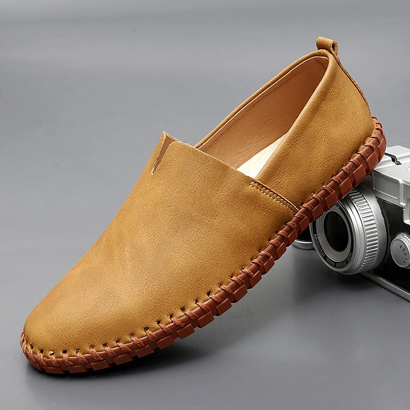 Mocasines de Cuero Santorini - Elegantes Mocasines