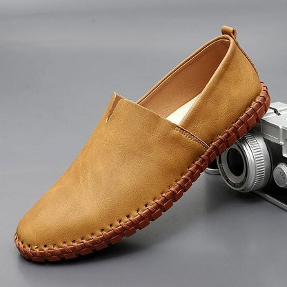 Mocasines de Cuero Santorini - Elegantes Mocasines