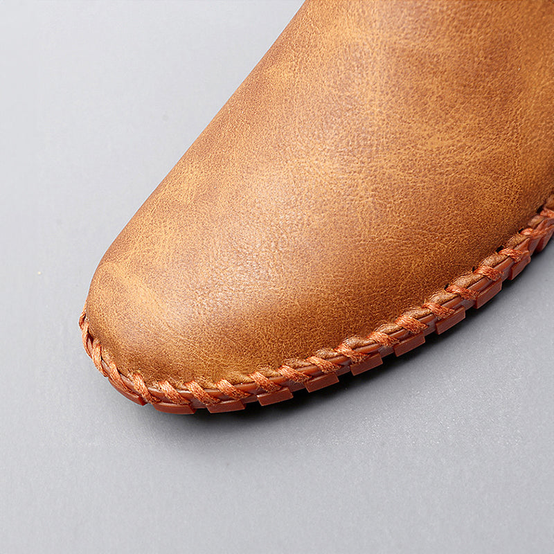Mocasines de Cuero Santorini - Elegantes Mocasines