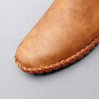 Mocasines de Cuero Santorini - Elegantes Mocasines