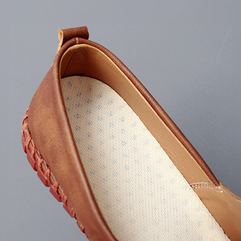 Mocasines de Cuero Santorini - Elegantes Mocasines