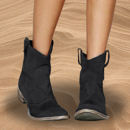 Carlotta — Botas de Tobillo de Ante para Mujeres