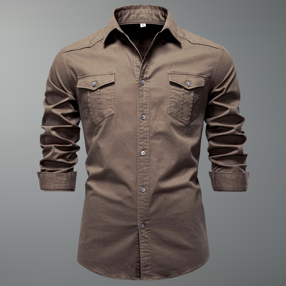 Camisa Harrington Field de Algodón