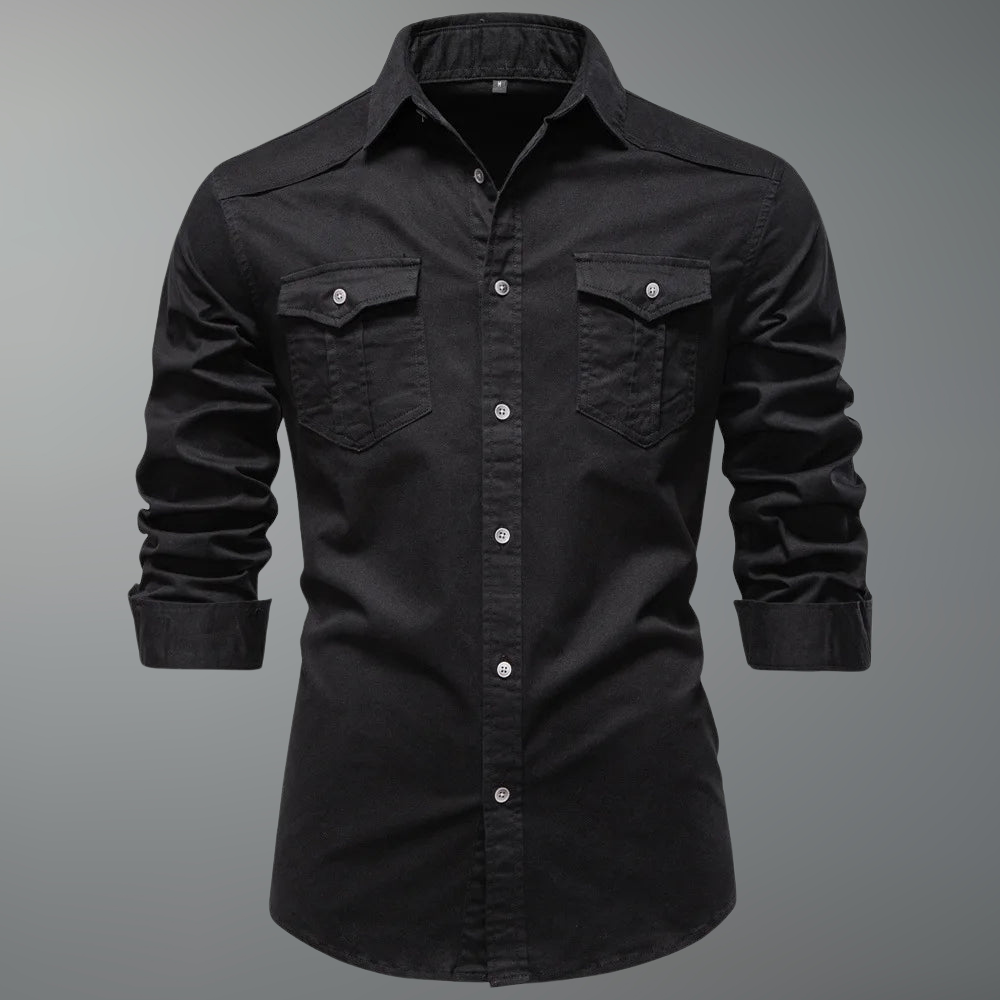 Camisa Harrington Field de Algodón