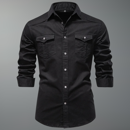 Camisa Harrington Field de Algodón