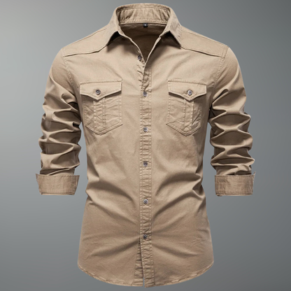 Camisa Harrington Field de Algodón