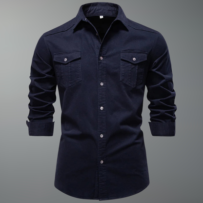 Camisa Harrington Field de Algodón