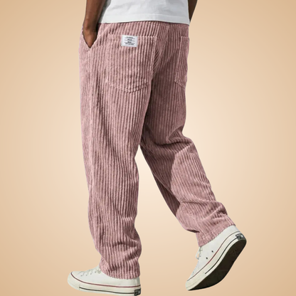 Feldkord — Pantalón de pana slim-fit para hombres