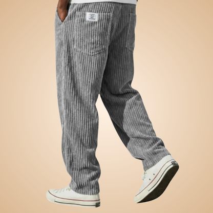 Feldkord — Pantalón de pana slim-fit para hombres