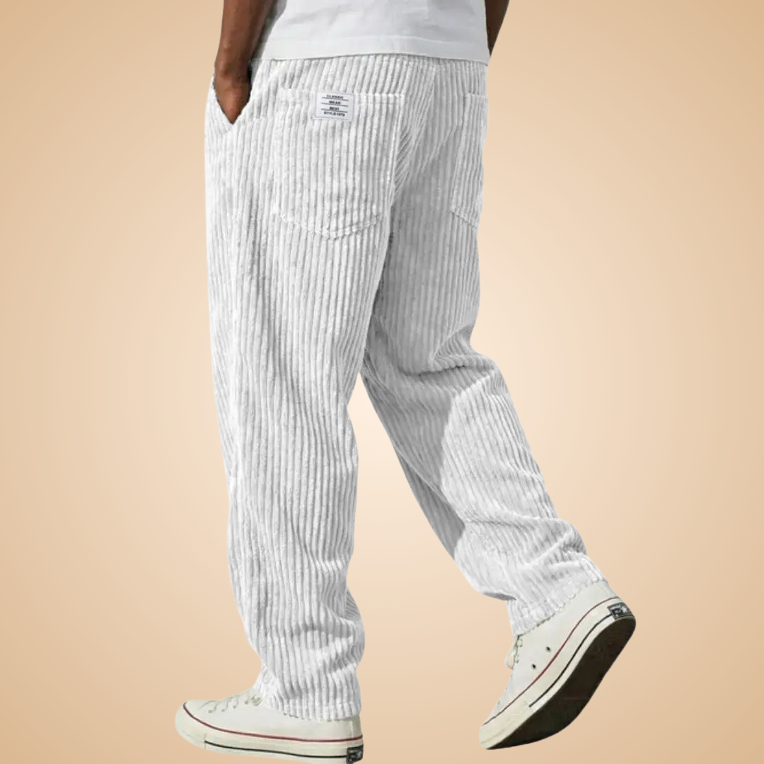Feldkord — Pantalón de pana slim-fit para hombres