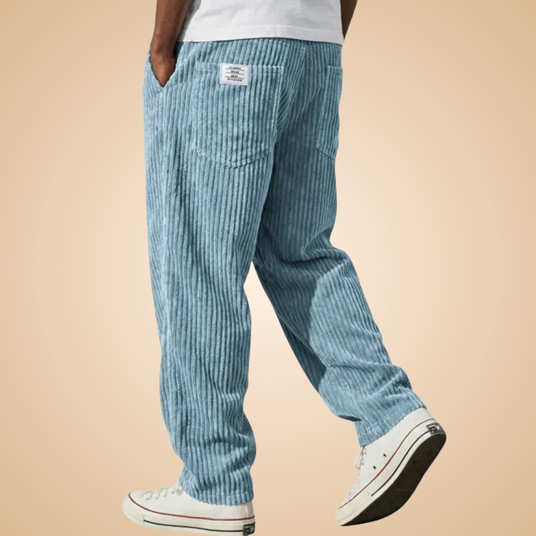 Feldkord — Pantalón de pana slim-fit para hombres