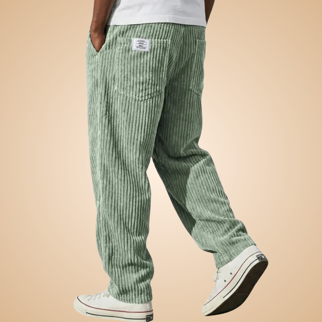 Feldkord — Pantalón de pana slim-fit para hombres
