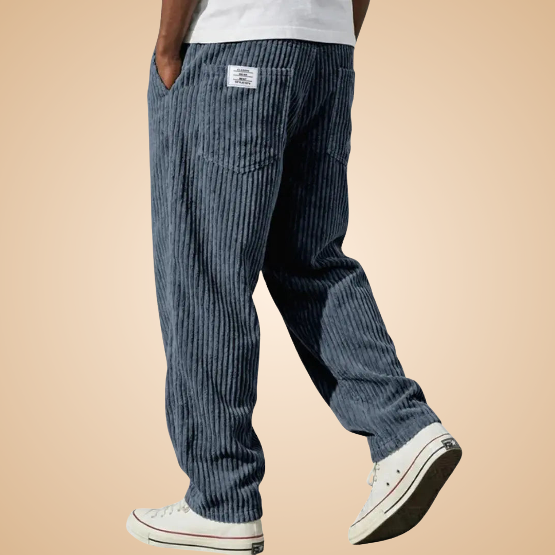 Feldkord — Pantalón de pana slim-fit para hombres