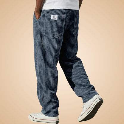 Feldkord — Pantalón de pana slim-fit para hombres