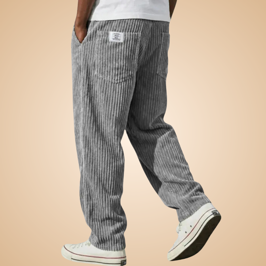 Feldkord — Pantalón de pana slim-fit para hombres