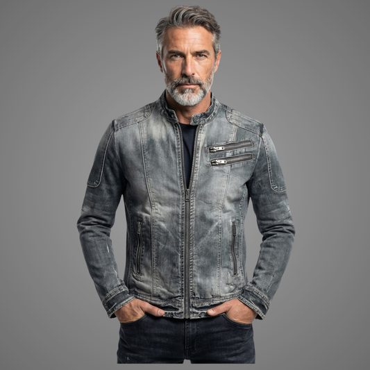 Denvik — Chaqueta de Denim para Hombre