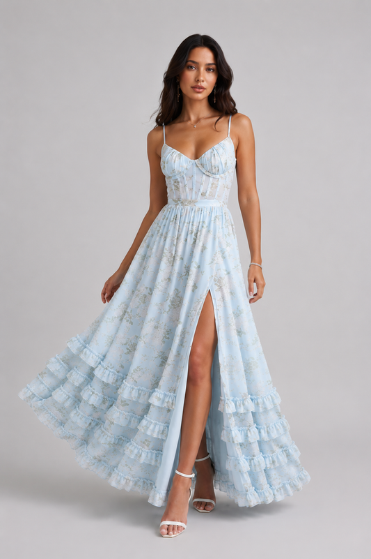 Violetta — Vestido Maxi Silueta Femenina