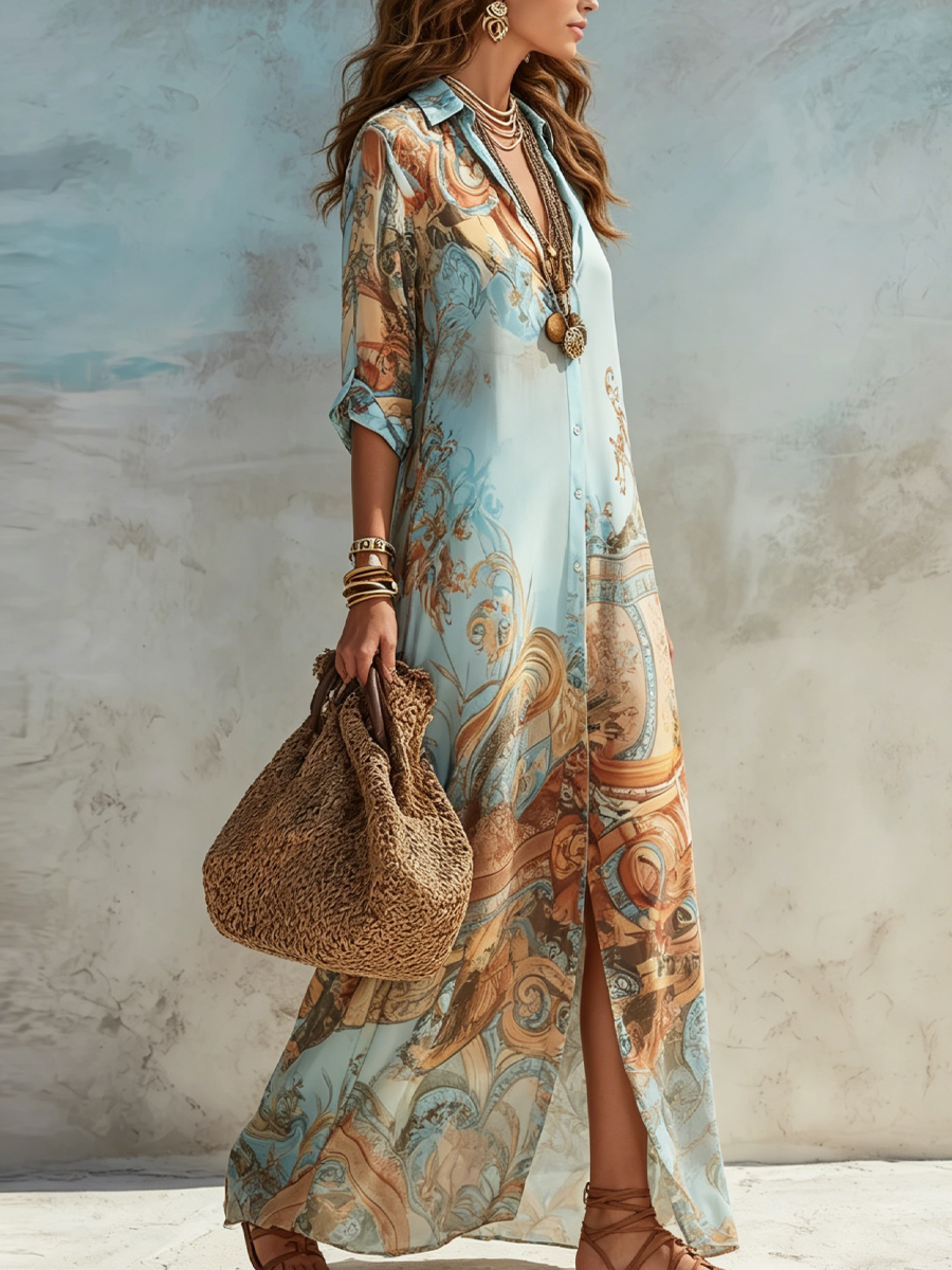 Lorna — Vestido Químisier Mediterráneo