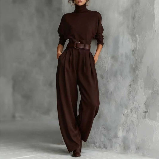 Conjunto Elegante y Estiloso para Mujeres - Cómodo Conjunto de Dos Piezas