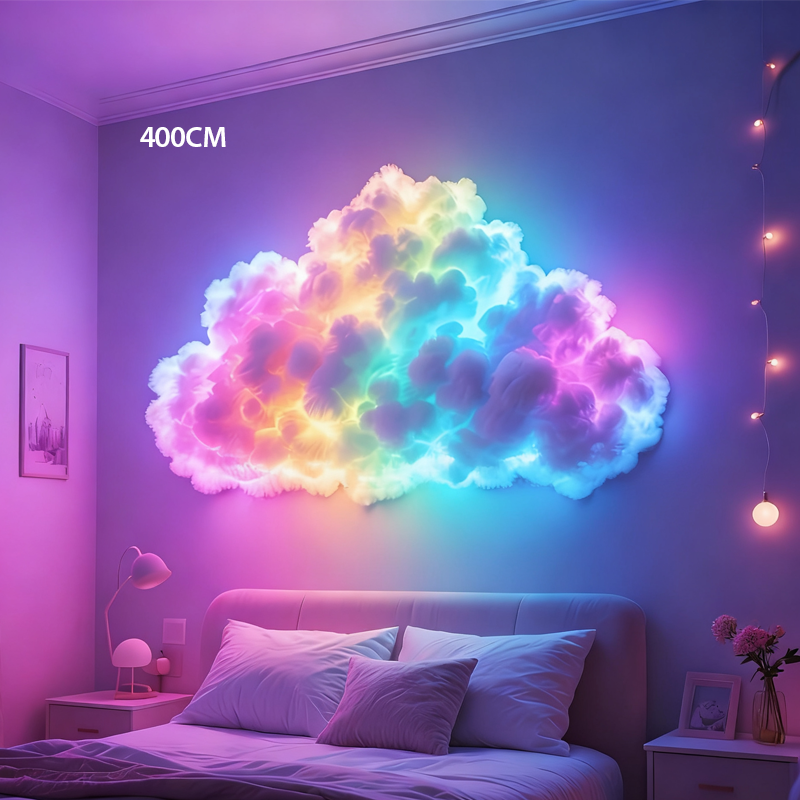 Luz de Nube de Trueno LED Alimentada por USB - Decoración Única Duradera