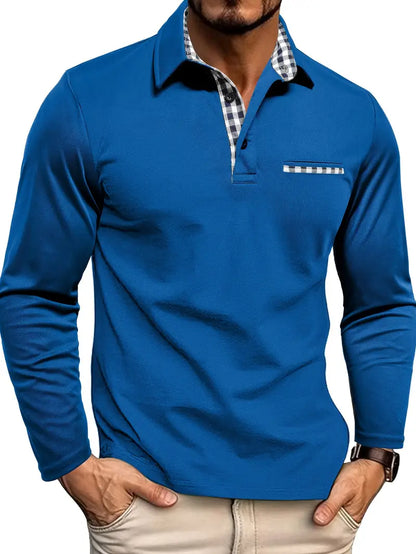 Polo de Tejido de Mangas Largas – Confort Suave