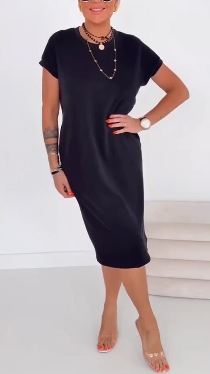 Nikki — Vestido Midi Relajado