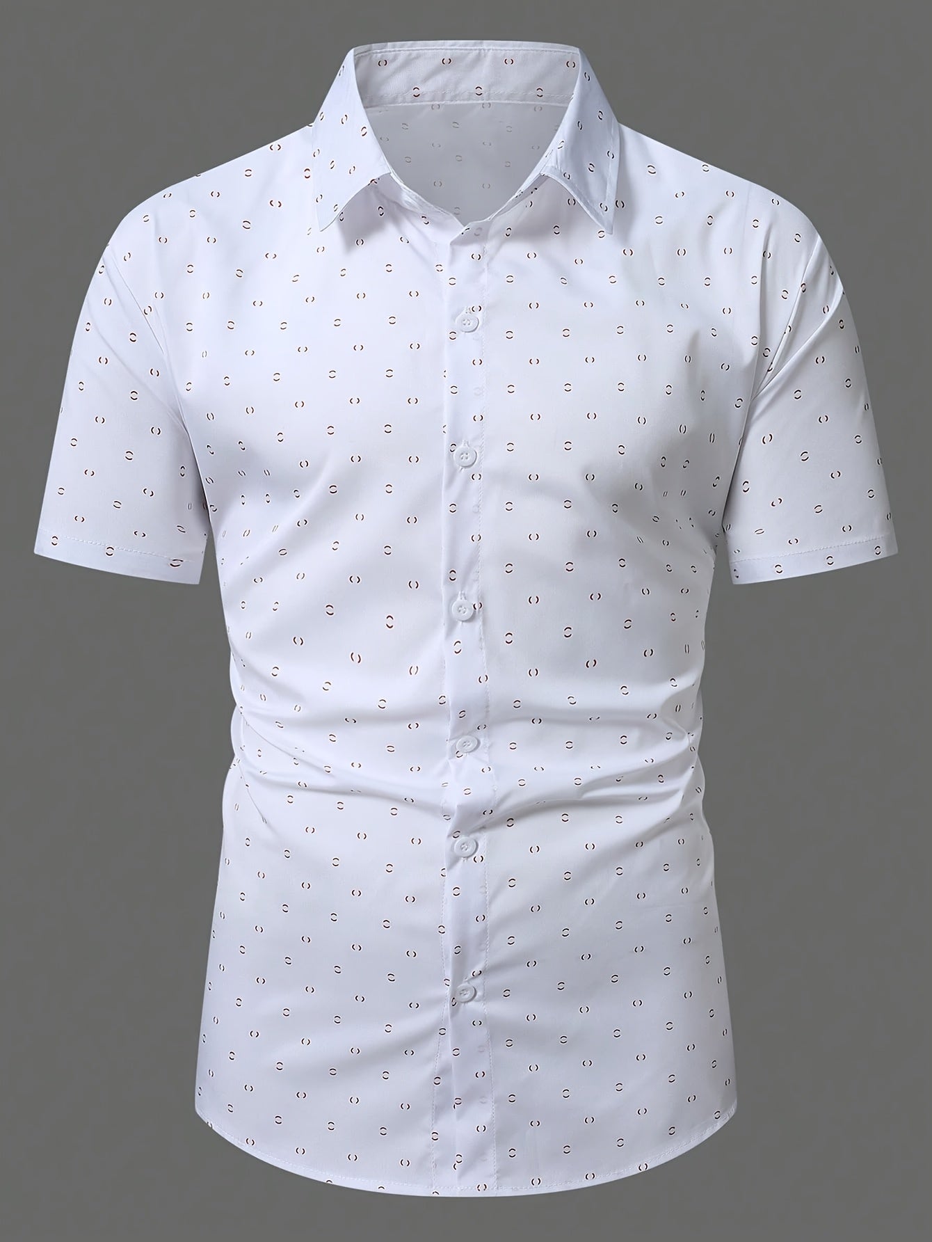 GIULIO - Ligera Camisa de Verano con Estampado