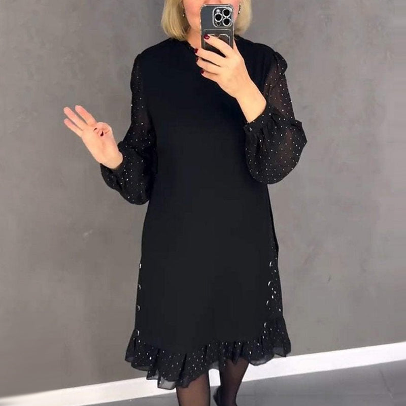 Maecil — Vestido Midi de Punto para Mujer en Otoño