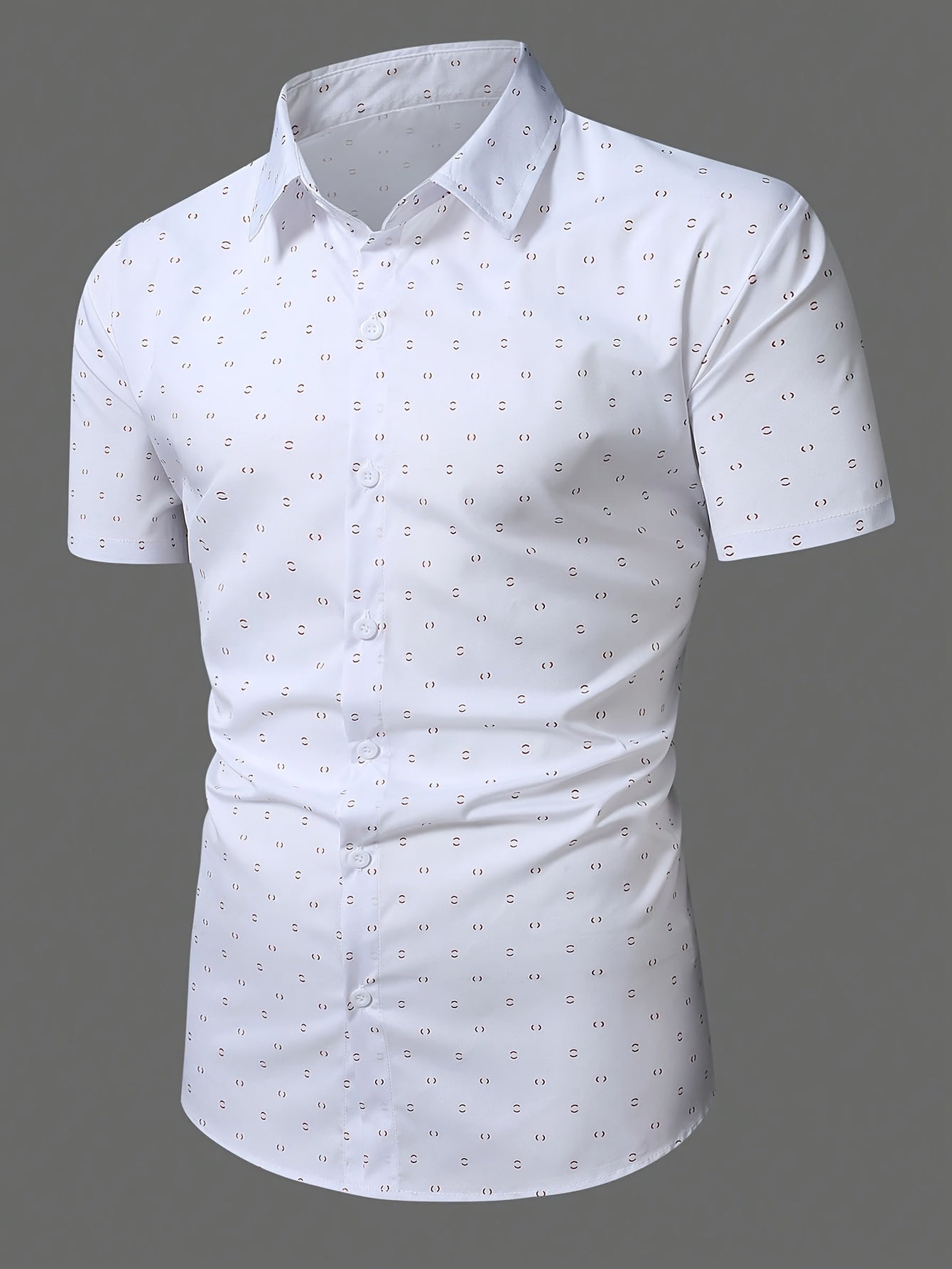 GIULIO - Ligera Camisa de Verano con Estampado