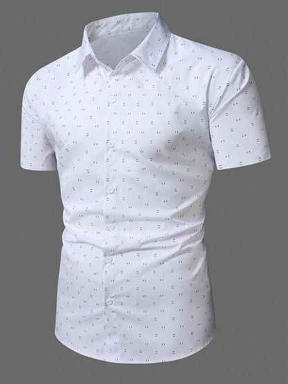 GIULIO - Ligera Camisa de Verano con Estampado