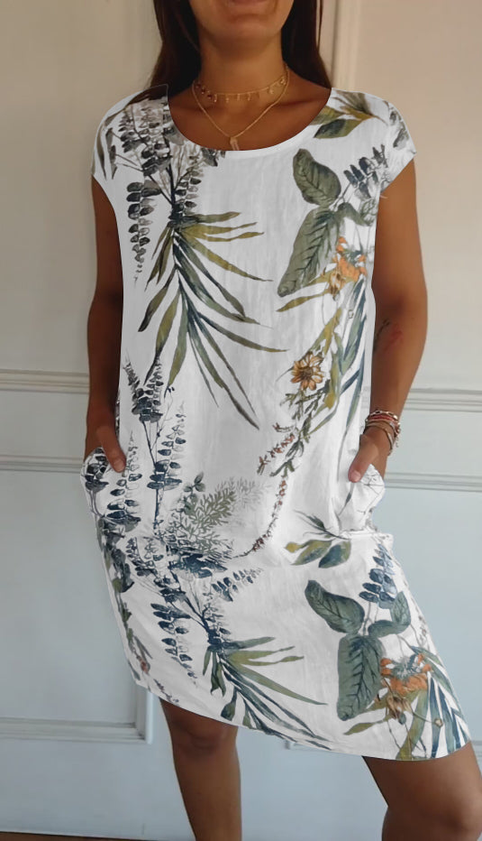 Charmè — Vestido Midi Impreso