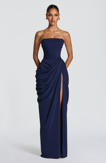 Lonz  —  Vestido Maxi Con Escote Esculpido