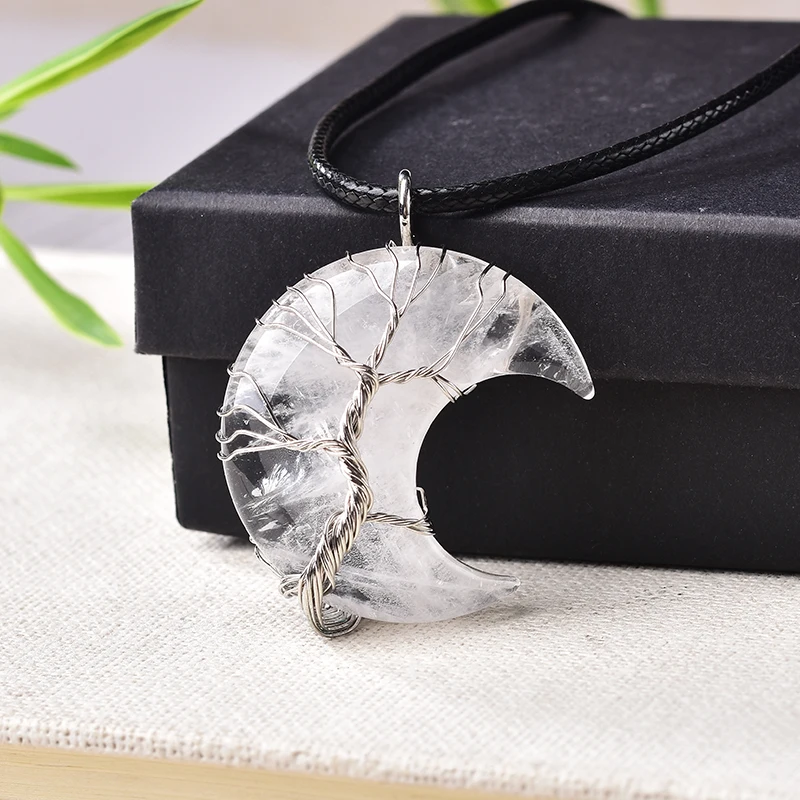 Collar de Cristal Creciente — Árbol de la Vida