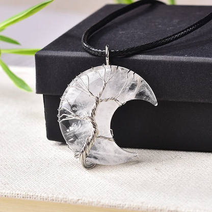 Collar de Cristal Creciente — Árbol de la Vida