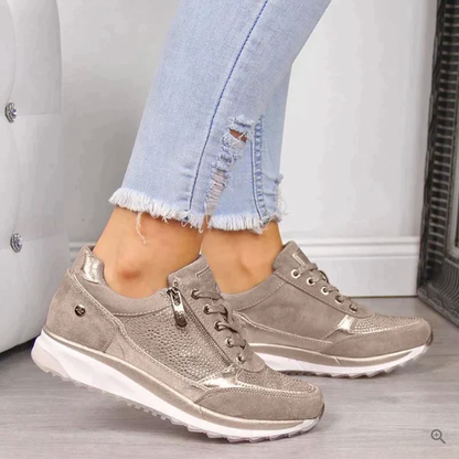 Zapatos Cómodos Elegantes para Mujeres - Sofisticados Tacón Bajo