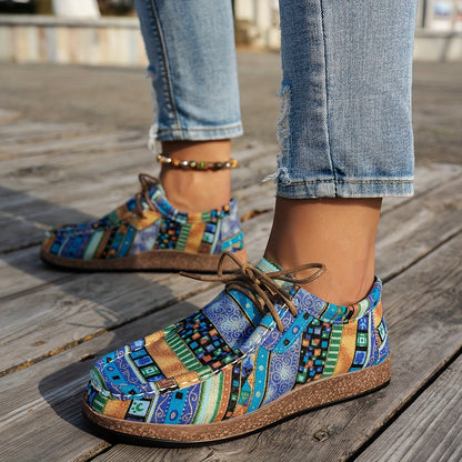 Mocasines Artísticos Coloridos - Cómodos