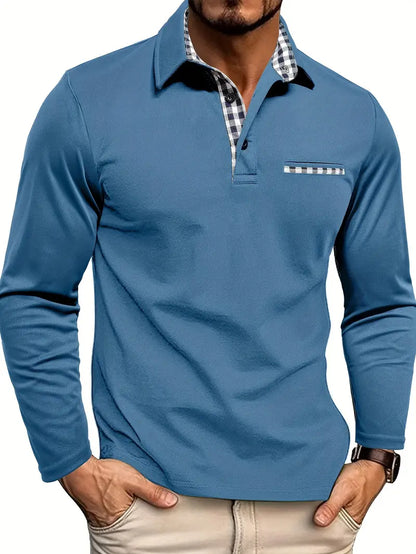 Polo de Tejido de Mangas Largas – Confort Suave
