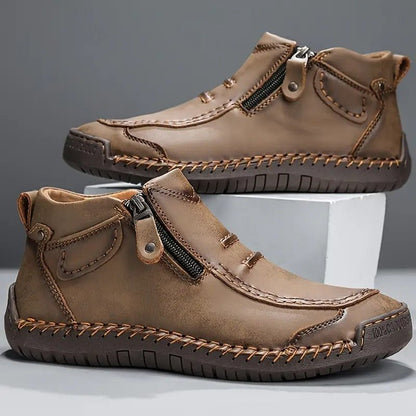 Zapato de Entrada con Cremallera Dumont para Hombre — Soporte de Confort