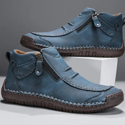 Zapato de Entrada con Cremallera Dumont para Hombre — Soporte de Confort